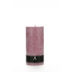 Parfumed palm wax candle "Endless dream" Pink color