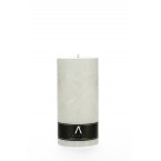 Parfumed palm wax candle "Endless dream" White color
