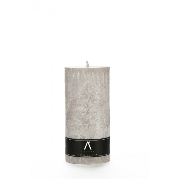Parfumed palm wax candle "Miracle" Nude color